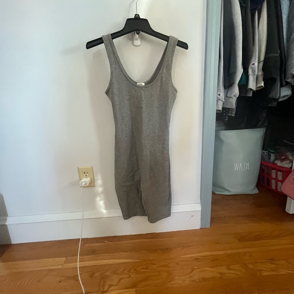 madrag Pants - Grey Romper Bodysuit